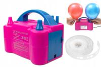 Большой мощный электрический воздушный шар насос быстрый 2 насадки лента для гирлянды