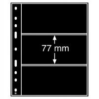 Karta strona obwoluta na banknoty OPTIMA 3S (180 x 77 mm) - LEUCHTTURM