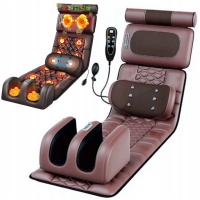 MATERAC MASUJĄCY Mata do masażu Całego Ciała Trakcja Kręgosłupa Rwa Lumbago