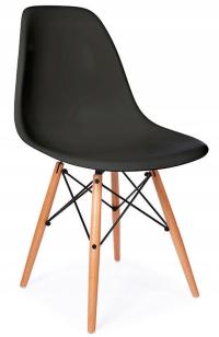 Скандинавский черный стул для гостиной кухни C101