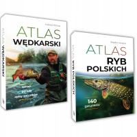 Набор 2x Атлас польских Рыб атлас рыболовный пакет