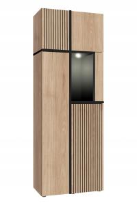 Witryna wysoka CROSS Hickory Jackson + LED