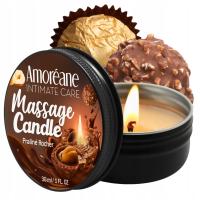 ŚWIECA DO MASAŻU erotycznego nawilżający rozgrzewający ciepły OLEJEK 30 ml