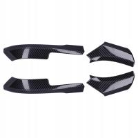 Pełna osłona lusterka bocznego Stick On Cap wykończenie w stylu włókna