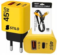 Кабель КК 3.0 к/молнии заряжателя сети Ган 45в ПД быстрый для телефона