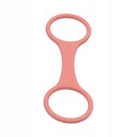 Scuba Dive Snorkel Clip Loop Style Gear Silikonowe akcesoria uniwersalne różowe