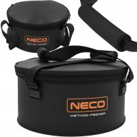 OKRĄGŁA WODOOPORNA TORBA EVA NECO METHOD FEEDER NA ZANĘTE AKCESORIA MOCNA