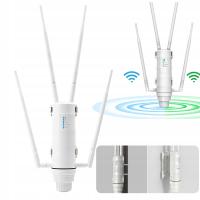 Wzmacniacz Sygnału Repeater WiFi 4 Zewnętrzny Repeater Access Point 1200 mb
