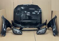 C klasa w 205 przód lampy maska zderzak amg 197