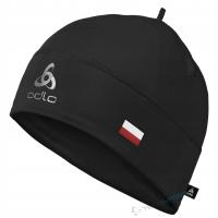 LEKKA WYGODNA CZAPKA ODLO POLYKNIT FAN POLSKA BLACK