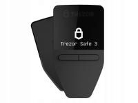 Nowy Portfel Kryptowalut Trezor Safe 3 Next-Gen Hardware Cosmic Black BTC