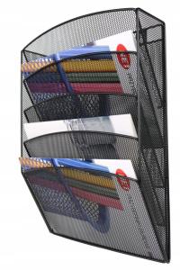 Pojemnik na dokumenty siatkowy Net naścienny