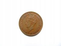 Cejlon - 1 cent , Jerzy VI 1942 rok. tm31