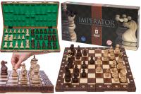 Шахматы деревянные для подарка император - 52 х 52 см - супер коробка