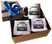 Подарочный набор подарочный набор с кружкой - подарок для бойфренда VOLKSWAGEN GOLF