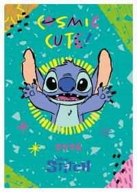 DISNEY STITCH KALENDARZ KSIĄŻKOWY 2026 kalendarz 2026 A5 planer tygodniowy