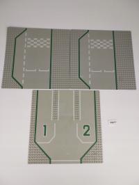 Lego płyty budowlane ulice 32x32 makieta komplet 3 sztuki P017