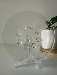 Talerzyk piękne szkło PRL N53