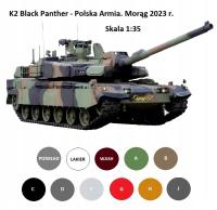 Модель корейского танка K2 Black Panther польской армии