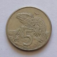 Nowa Zelandia 5 centów 1987 r.