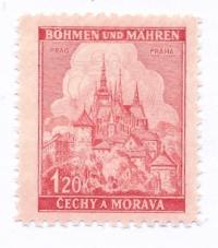 Protektorat Czech i Moraw Mi.68 b czysty**