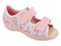 Befado sandałki dziecięce kapcie do przedszkola kapcie do żłobka 063X033