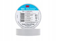 3M Temflex 165 Biała Winylowa Taśma Elektroizolacyjna 15mm x 10m x 0,15mm