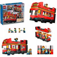 LEGO City 60407 Czerwony, piętrowy autobus wycieczkowy PREZENT Święta