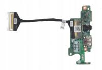Moduł Taśma USB Audio Czytnik SD Dell Inspiron 5490 02DRNM Ułamany plastik