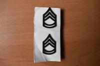 Odznaka US Army stopnie metalowe.