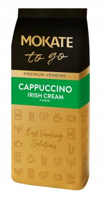Кофе напиток кофе капучино Ирландский крем торговый большой пакет 1 кг Мокате