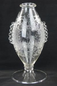 WAZON WESELNY SZKLO RWANE XIX w