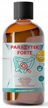 Parazytek Forte 50ml Zioła Oczyszczanie Suplement Diety Kompleks Ziołowy