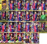 BARCELONA FIFA 365 2025 XL PANINI все 23 карты-полный набор Левандовски