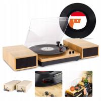 Gramofon Fenton RP165L brązowy, Bluetooth, ceramiczna wkładka