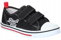 TRAMPKI TENISÓWKI DZIECIĘCE AMERICAN CLUB TEN155 WKŁADKA SKÓRZANA RZEP B