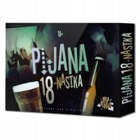 Gra planszowa imprezowa Pijana 18-nastka prezent na urodziny 18-stkę