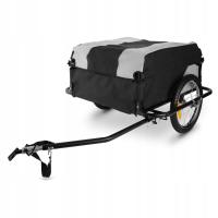 ТЕЛЕЖКА 60КГ ТЕЛЕЖКИ БАГАЖА ТРАНСПОРТА ТРЕЙЛЕРА ВЕЛОСИПЕДА СКЛАДНАЯ