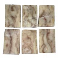 DORSZ CZARNY KOSTKA Z POŁĄCZONYCH KAWAŁKÓW RYBY 2kg MROŻONA