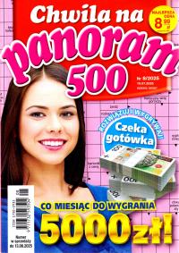 Krzyżówki Chwila na 500 panoram nr 8/2025.