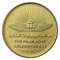 EGIPT 50 piastrów 2021r Parada Faraona