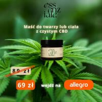 Maść do ciała/twarzy CBD „Essenziale” (50ml) - by EKOSMESIS