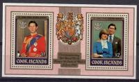 Wyspy Cooka 1982 Mi bl 124 Czyste **