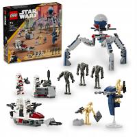 LEGO Star Wars 75372 боевой набор с солдатом армии клонов и боевым дроидом