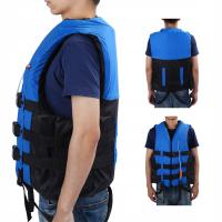 KAMIZELKA RATUNKOWA DLA DOROSŁYCH NIEBIESKA XL 110KG UNIWERSALNA