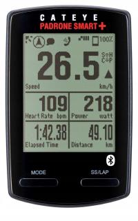 Licznik rowerowy bezprzewodowy CatEye Padrone Smart czarny ISC-12