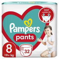 Pampers Pants 8 32 шт. 19 кг подгузники