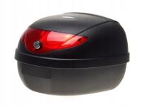 Kufer motocyklowy Awina czarny 48 l wodoodporny z elementami odblaskowymi