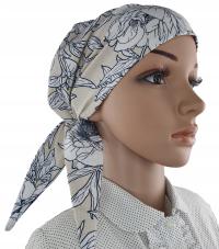 chustka turban na głowę po chemioterapii ch-86