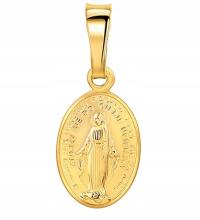 Золотой медальон чудесное крещение причастие серебро 925 злотый